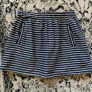 Jcrew cotton mini skirt